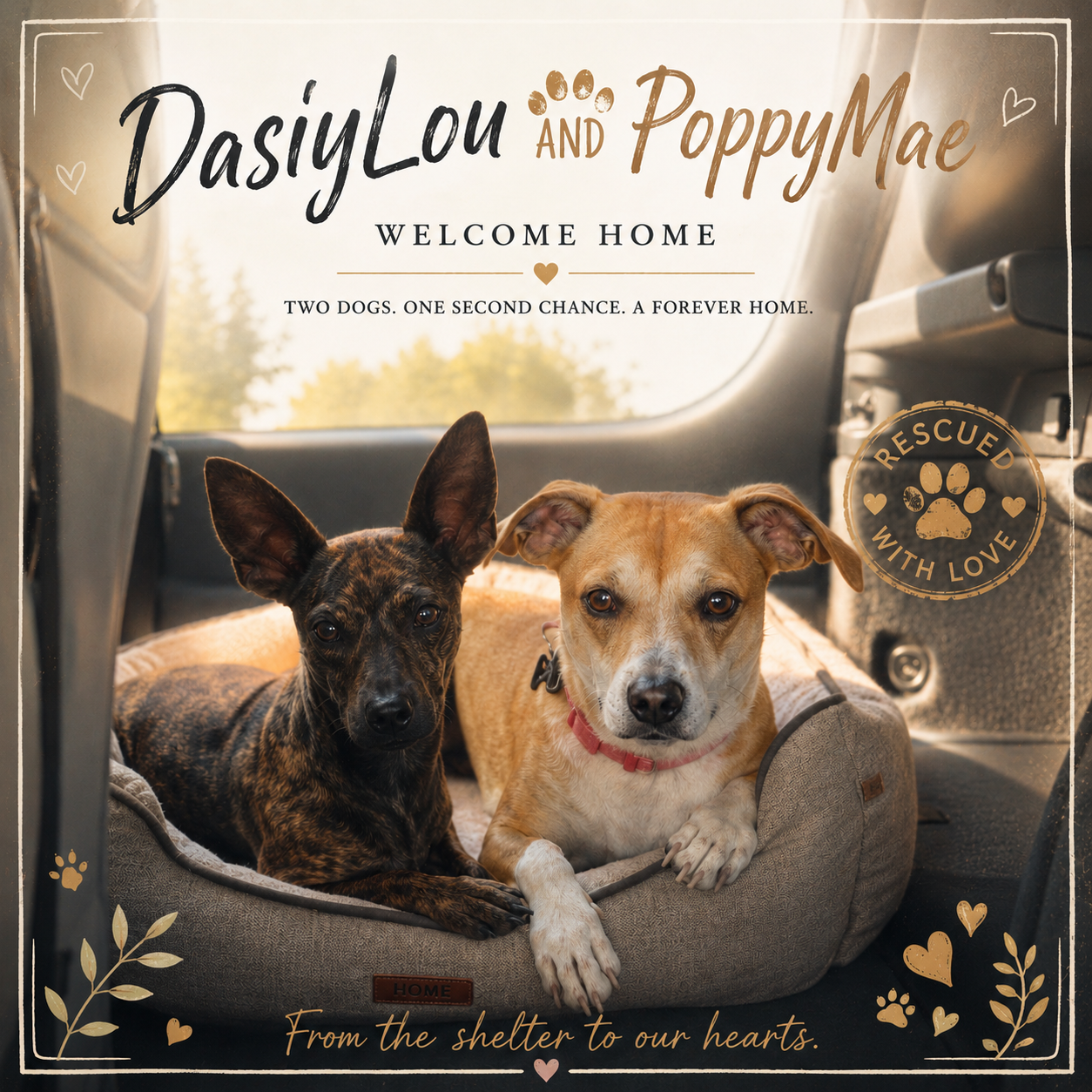 Album cover for For Daisy Lou & Poppy Mae